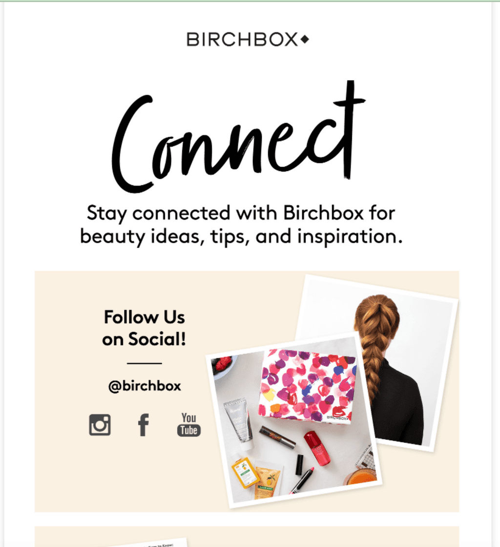 welcome series birchbox email 3 welcome series birchbox